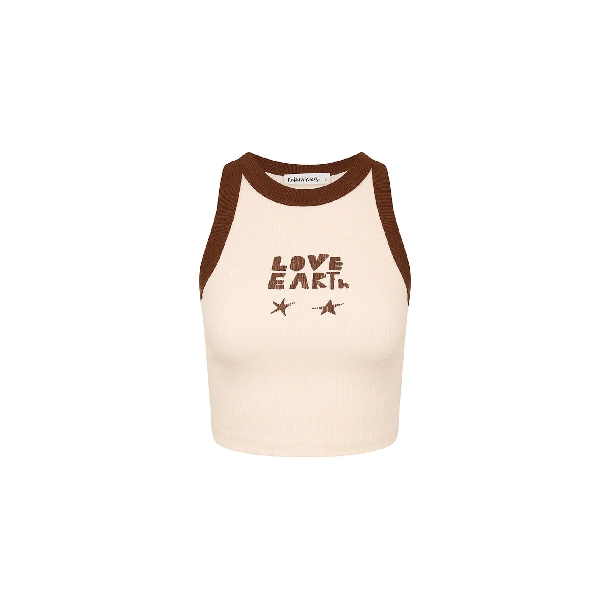Bind Crop Tank Top - Starry Love