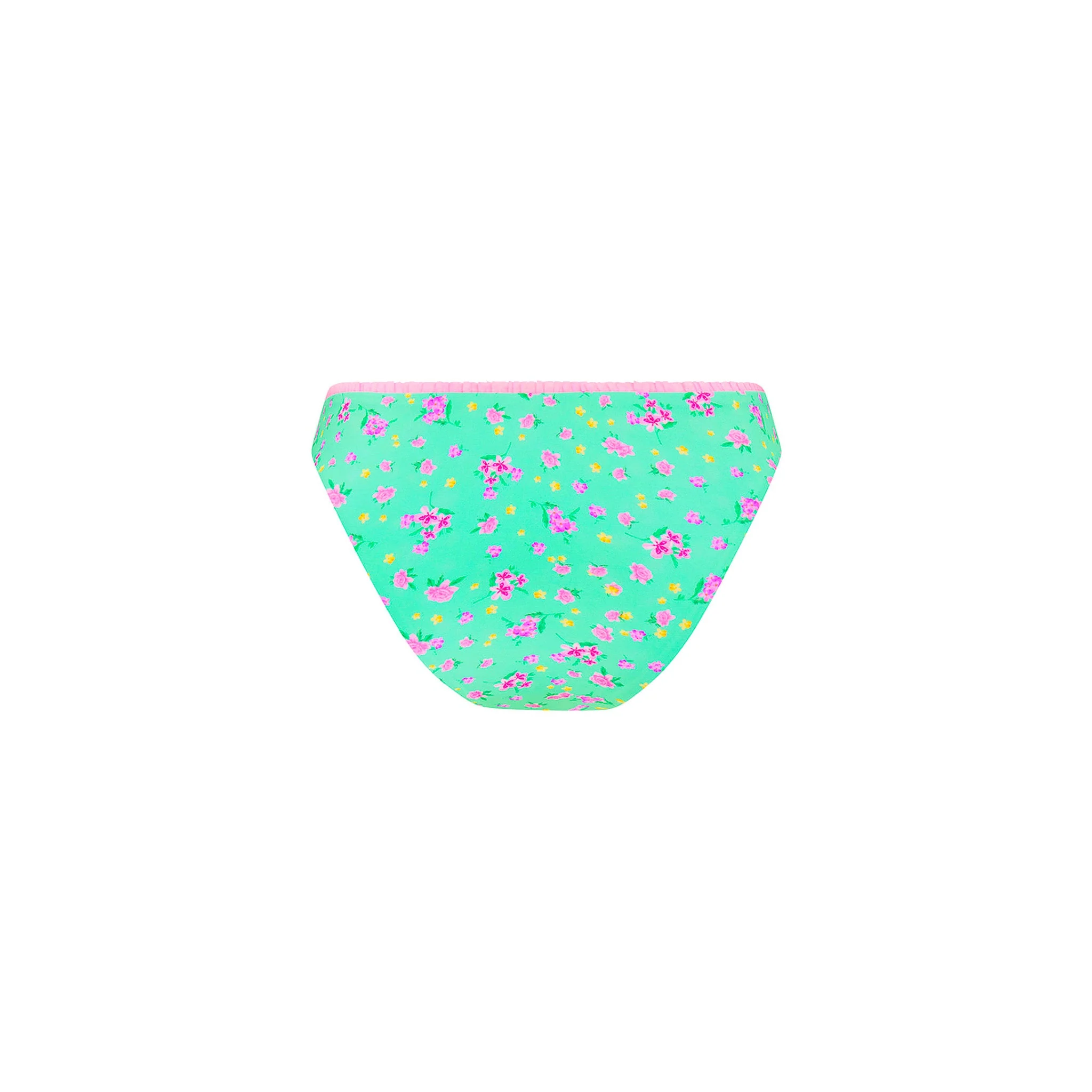 Decorative Full Coverage Bikini Bottom - Mint Macaron - Image 9