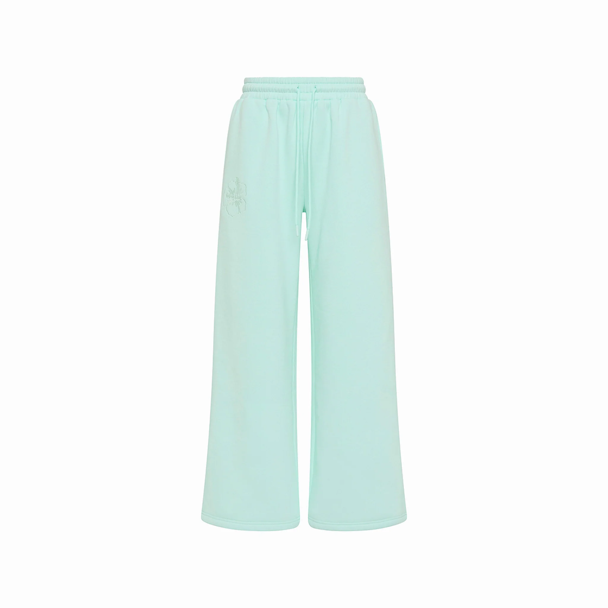 Embroidered Track Pants - Jelly Mint