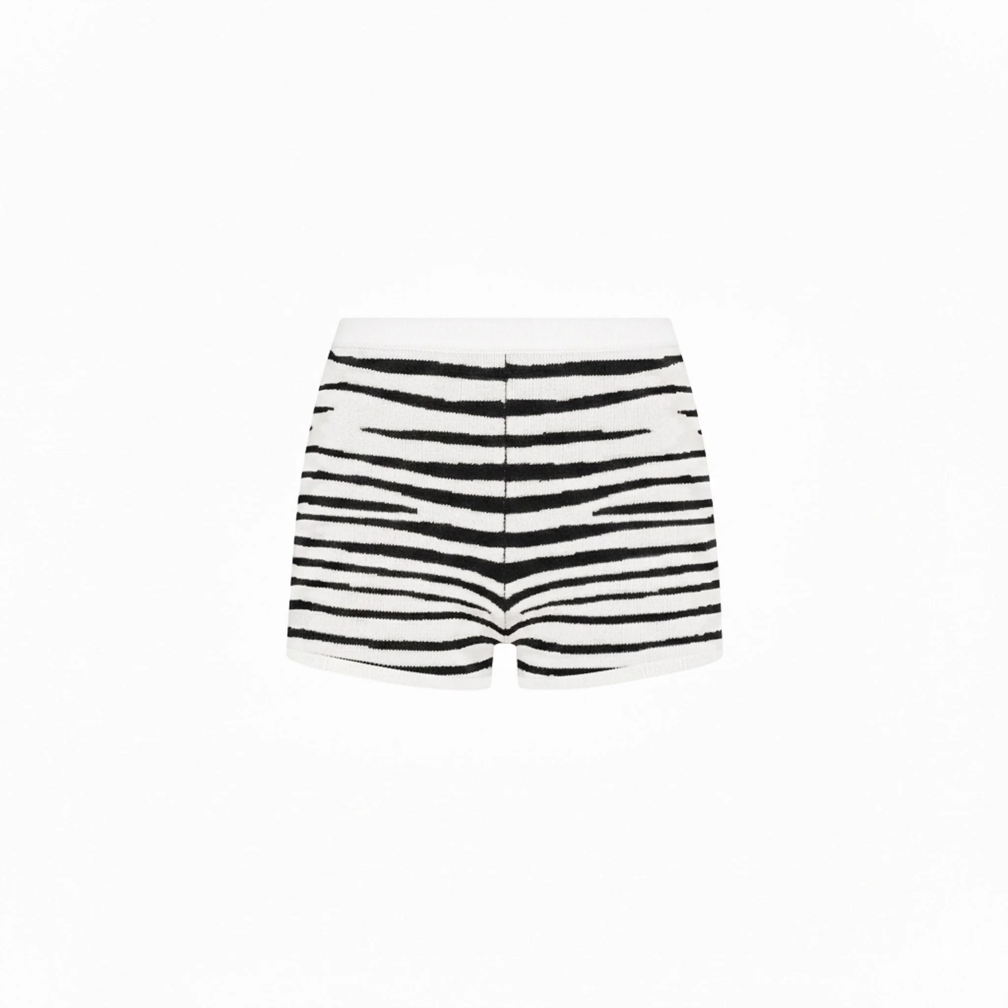 Essential Knit Micro Short - Savanna Stripe