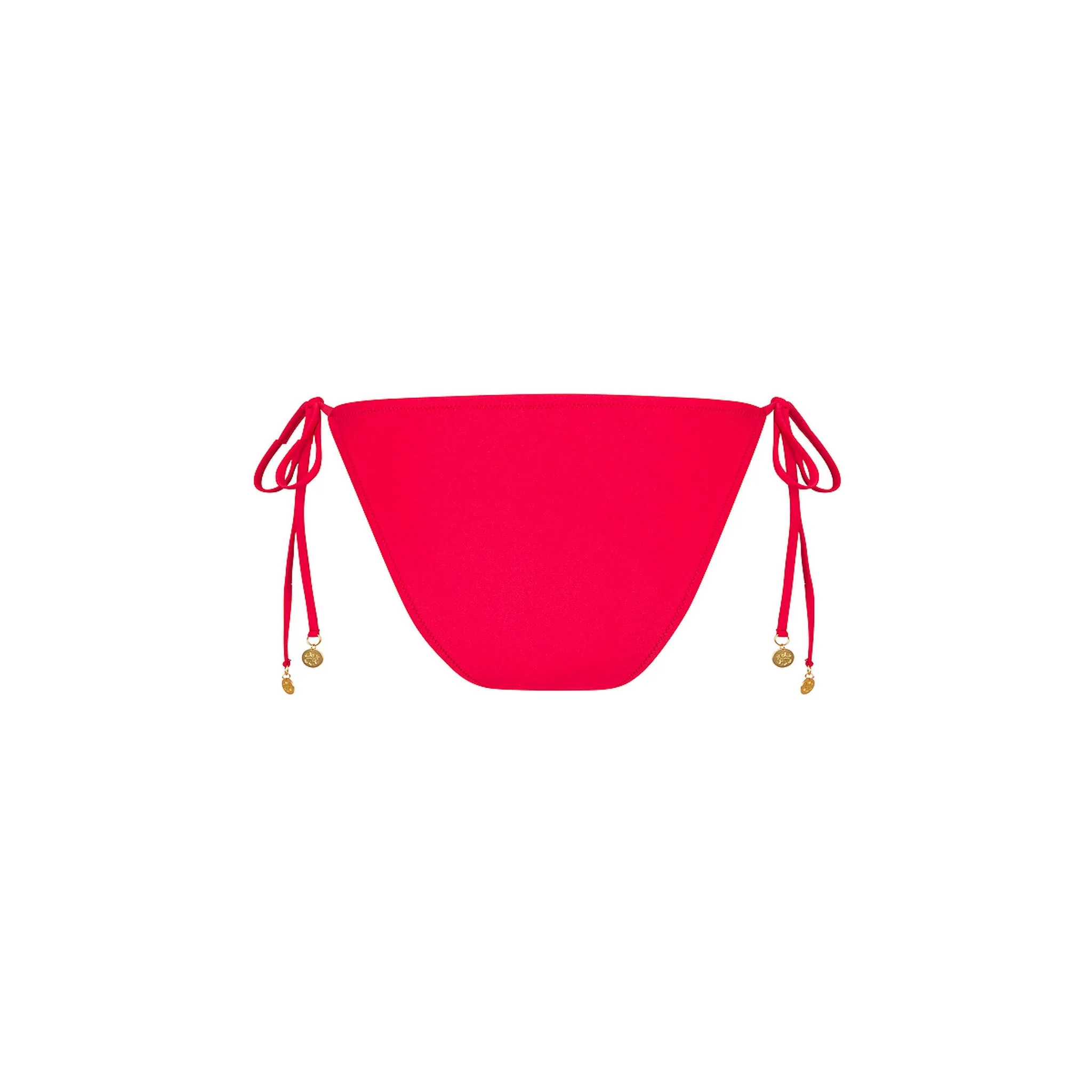 Full Coverage Tie Bikini Bottom - Cherry Crush - Image 8