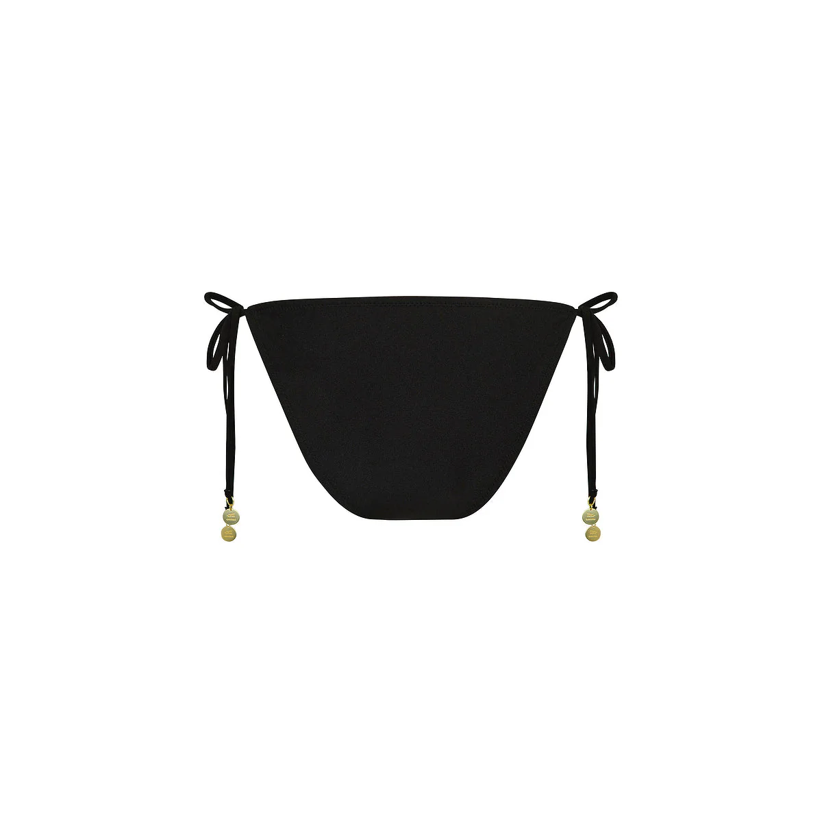 Full Coverage Tie Bikini Bottom - Twilight Black - Image 9
