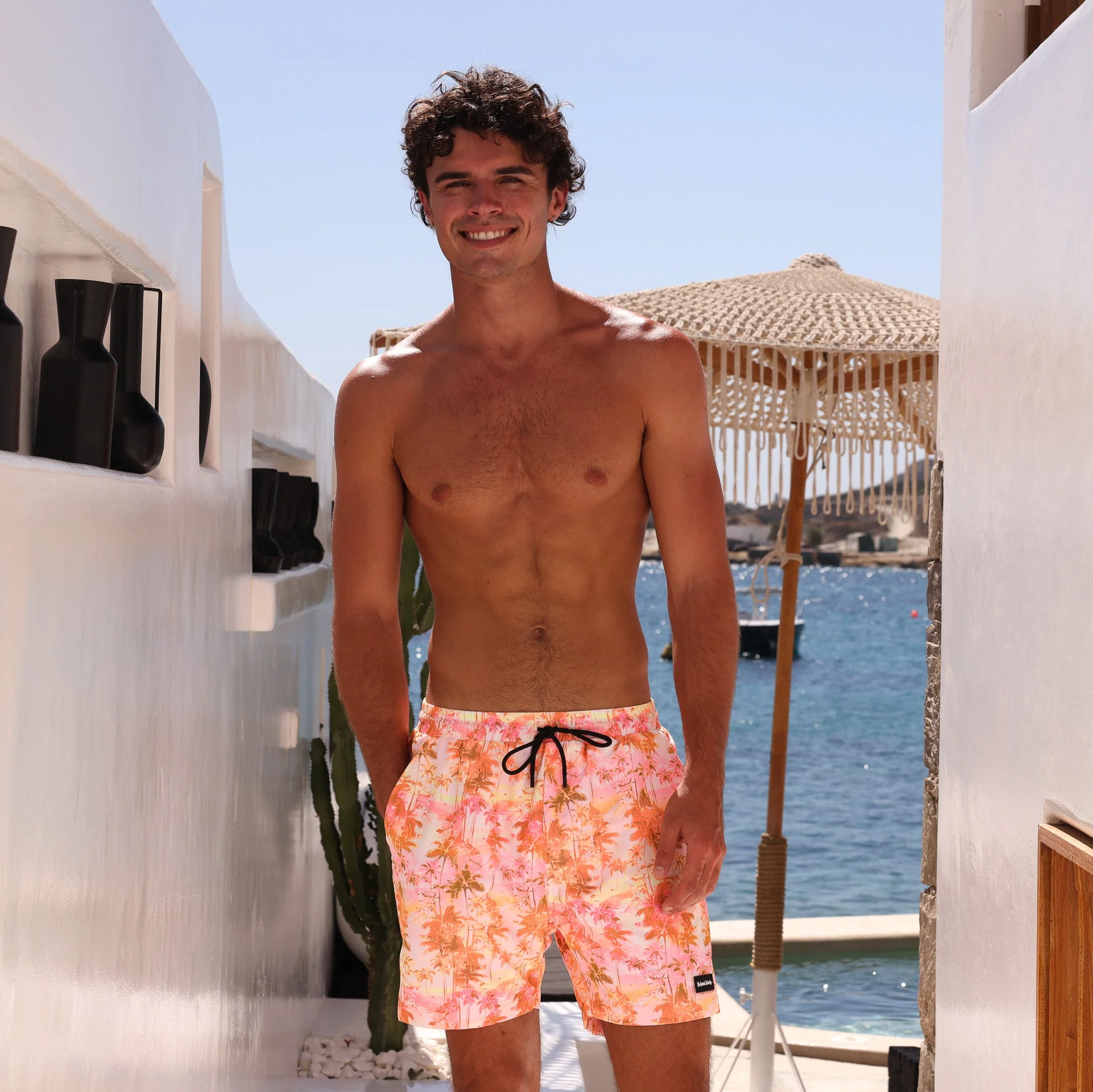 Men's Swim Trunks - Wild Skies - Image 2