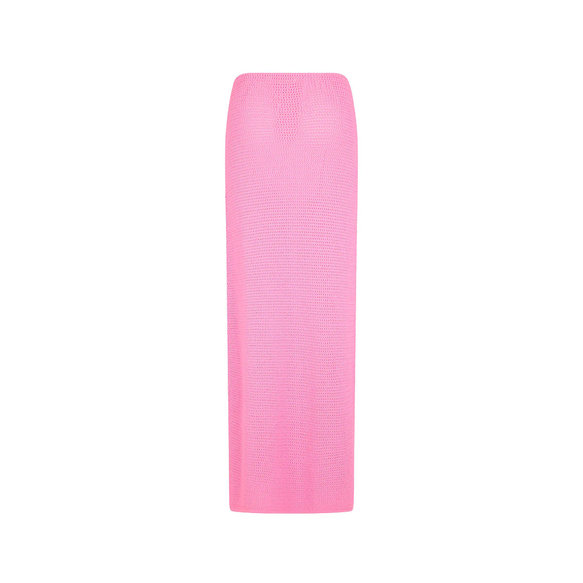 Ring Side Split Maxi Skirt - Bubblegum - Image 8