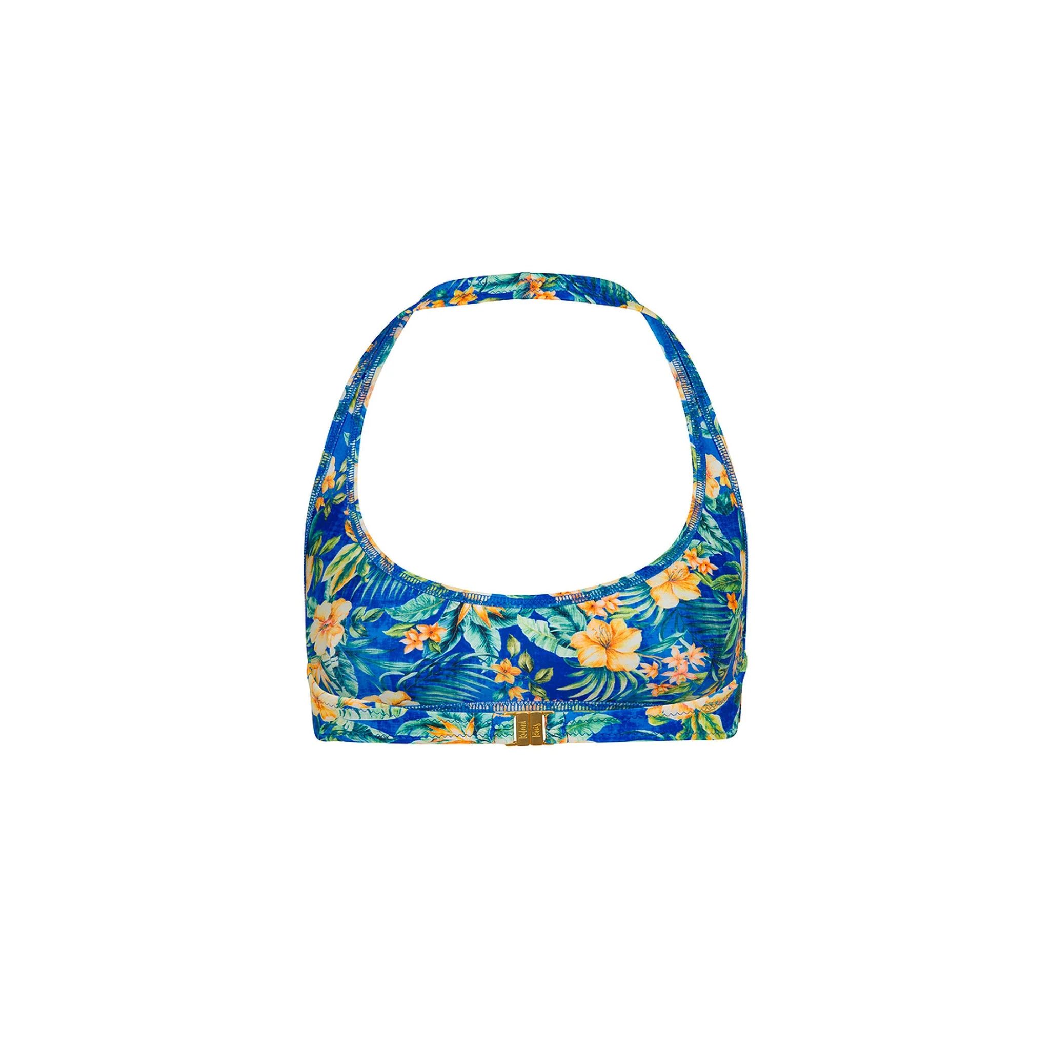 Slim Crop Halter Bikini Top - Tropez Tides - Image 9
