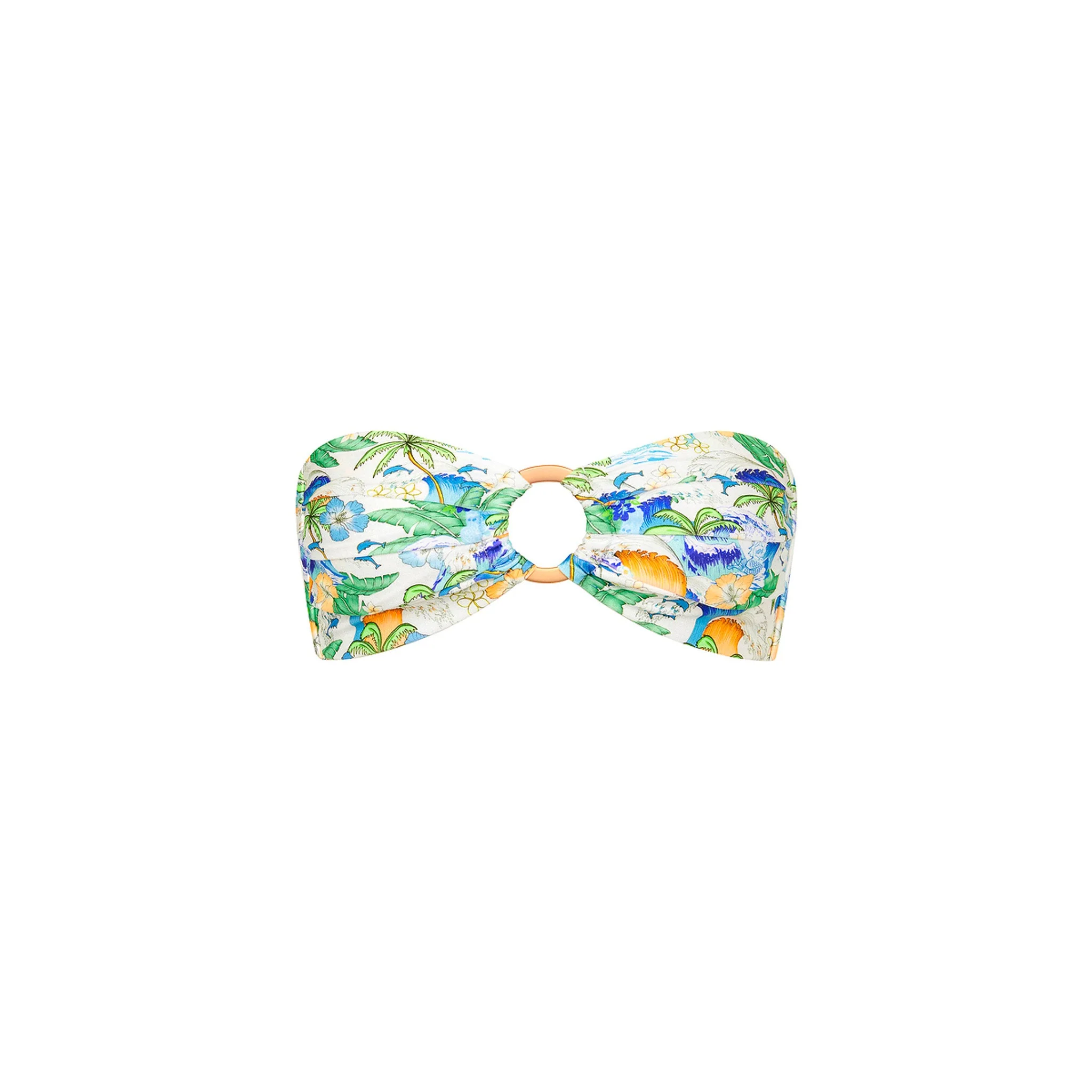 Strapless Bandeau Bikini Top - Blue Crush