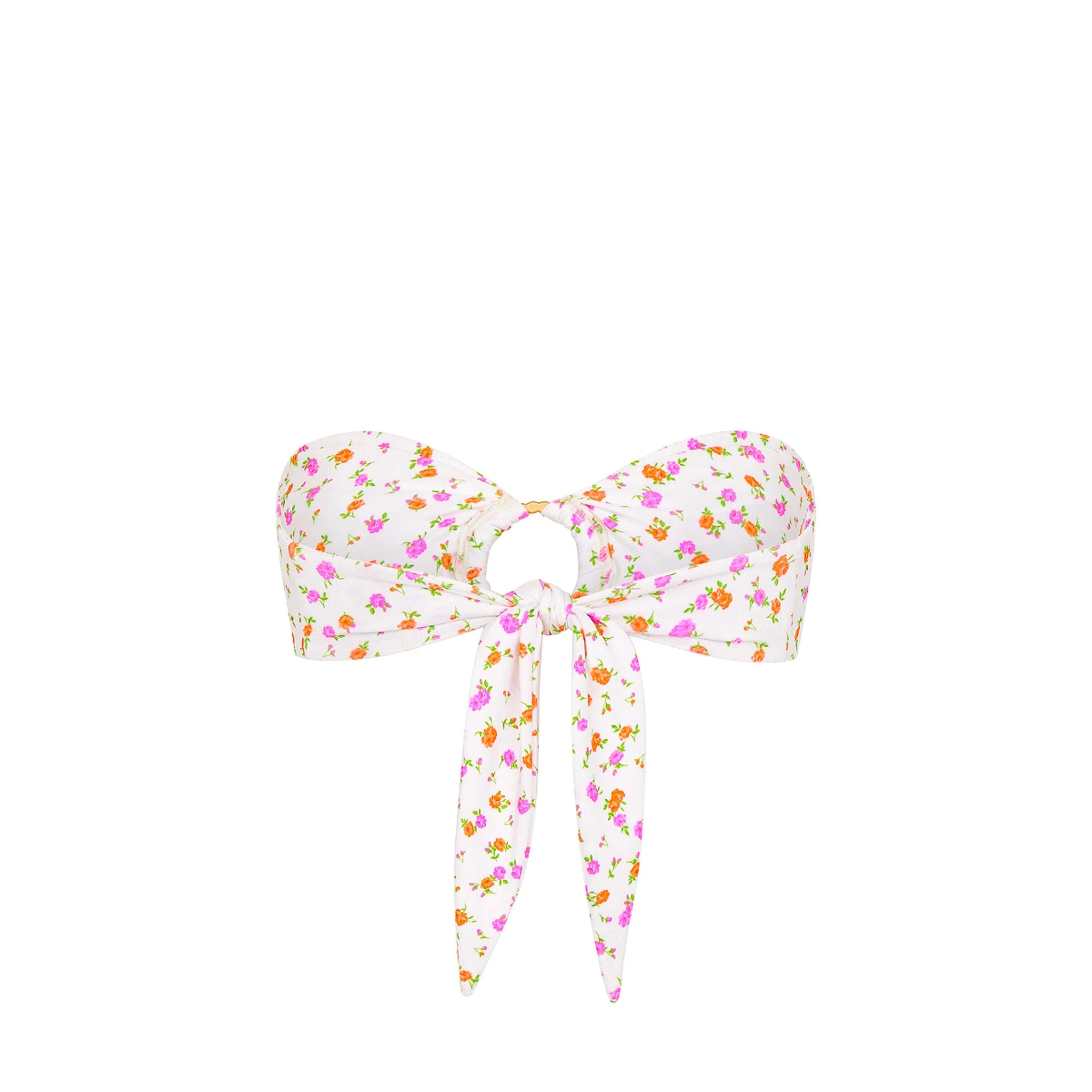 Strapless Bandeau Bikini Top - Rosie Posie - Image 12