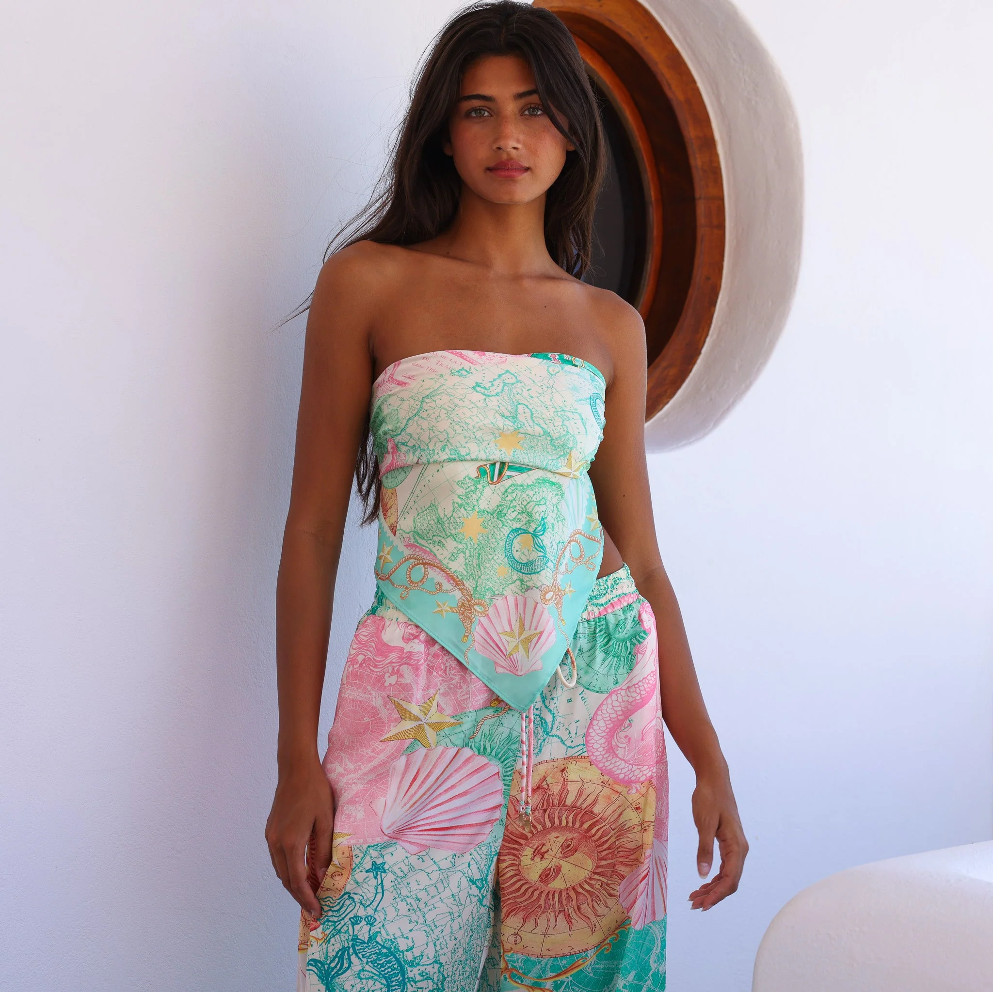 Summer Bandana Scarf Top - Neverland - Image 4