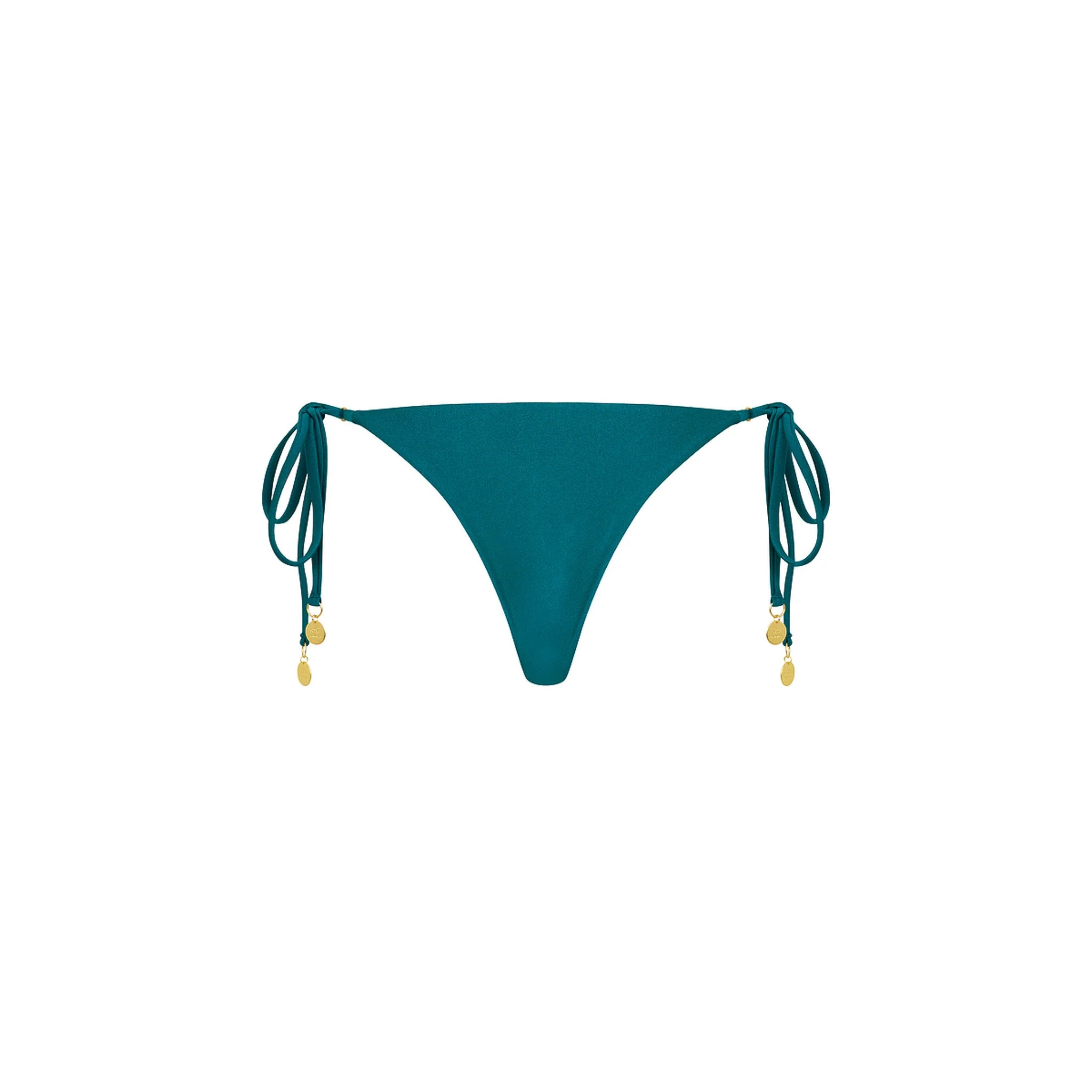 Thong Tie Side Bikini Bottom - Laguna Haze - Image 10